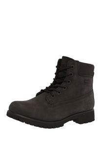 Dockers by Gerli, Damen Schnürboot aus Leder, Schwarz