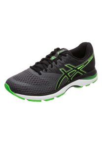 asics, Herren Sneaker 'Gel-Pulse 10 ', Dunkelgrau / Neongrün / Schwarz