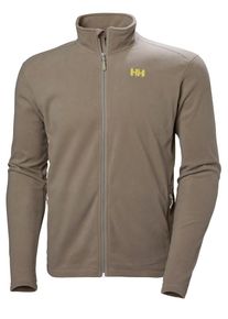 Helly Hansen, Herren Fleecejacke, Dunkelbeige / Limone