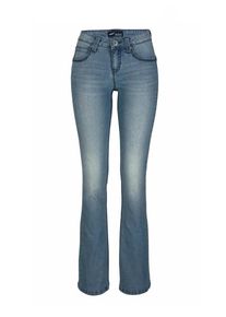Arizona, Damen Bootcut-Jeans 'Shaping', Blue Denim