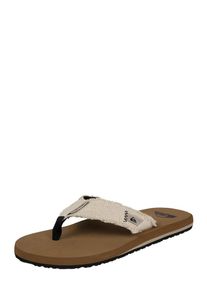 Quiksilver, Herren Zehentrennersandale 'MONKEY ABYSS', Beige / Braun
