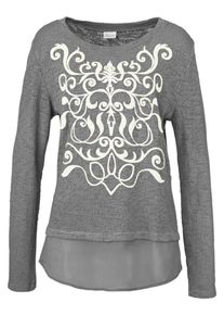 Aniston, Damen Pullover, Grau