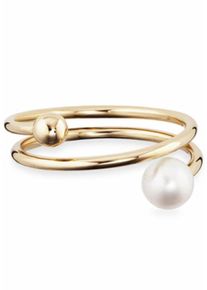 CAI Caï, Damen Perlenring, Gold