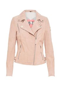 Freaky Nation, Damen Lederjacke, Puder