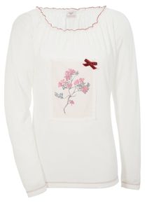 HOHENSTAUFEN, Damen Trachtenshirt, Creme / Ros&eacute;
