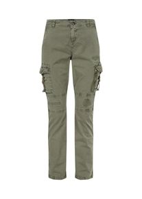 Superdry, Damen Hose 'GIRLFRIEND CARGO PANT', Khaki