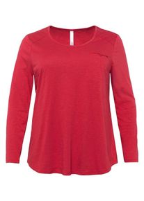sheego Casual, Damen Shirt, Cranberry