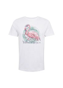 IZOD, Damen Shirt 'WICKED TROPIC GRAPHIC TREE', Gr&uuml;n / Rot / Wei&szlig;