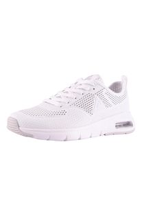 PEAK, Damen Sneaker in zweifarbigem Trend mit Dämpfung, Weiß