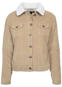Urban Classics, Damen Cordjacke 'Sherpa', Sand