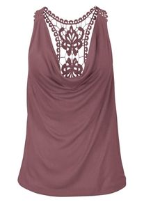 Lascana, Damen Top, Aubergine
