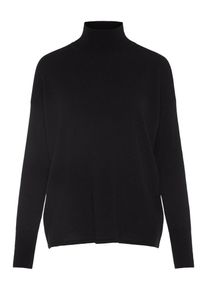 J. Lindeberg J.Lindeberg, Damen Rollkragenpullover 'Dolci Perfect Merino', Schwarz