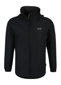 Jack Wolfskin, Herren Funktionsjacke 'Stormy point', Schwarz
