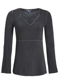 Khujo, Damen Longsleeve 'WAYDA', Grau