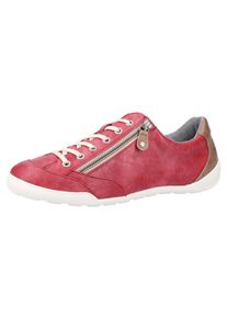 Mustang, Damen Sneaker, Hellbraun / Grenadine