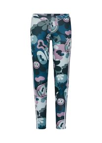 adidas originals, Damen Leggings '3 Stripes', Gr&uuml;n / Mischfarben / Rosa
