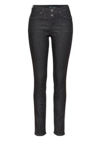 AJC, Damen Jeans, Black Denim / Weiß