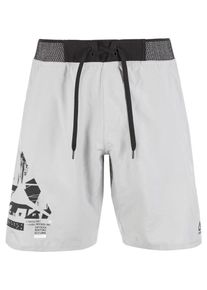 Reebok, Herren Short 'Epic', Hellgrau / Schwarz