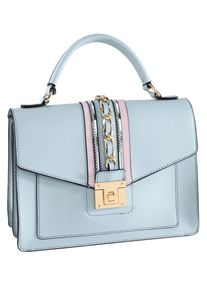 Heine, Damen Tasche, Hellblau / Altrosa