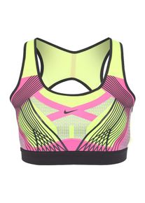 Nike, Damen Sport-BH, Gelb / Pink / Schwarz