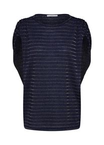 Sessun, Damen Shirt, Navy / Gold