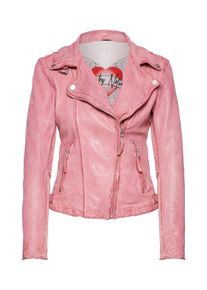 Freaky Nation, Damen Lederjacke 'Sweet Little Love', Pink