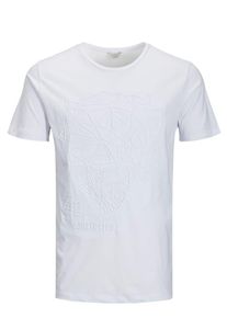 Jack & Jones JACK & JONES, Herren T-Shirt, Wei&szlig;