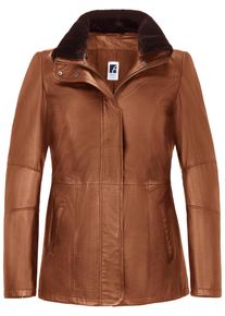 Anna Aura, Damen Lederjacke, Braun