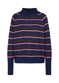 Saint Tropez, Damen Pullover 'STRIPED SWEATER', Blau