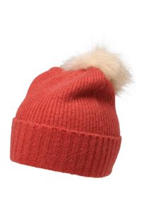 Pieces, Damen Strickm&uuml;tze 'PCDIANA', Rot