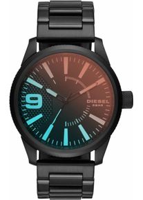 Diesel, Herren Quarzuhr 'RASP', Türkis / Rot / Schwarz