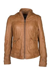 Mustang, Damen Lederjacke 'Ellesmere', Cognac