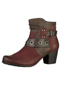 Jana, Damen Stiefelette, Rot