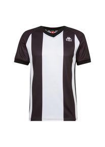 Kappa, Herren T-Shirt 'Keller', Schwarz / Weiß