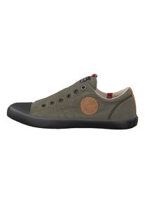 s.Oliver RED LABEL, Herren Sneaker 'Dot', Khaki / Schwarz