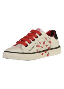 Geox, M&auml;dchen Sneaker, Rot / Schwarz / Wei&szlig;