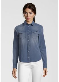 Replay, Damen Jeanshemd, Blue Denim