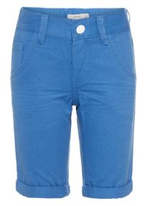 name it, M&auml;dchen Lange Slim Fit Shorts, Blau
