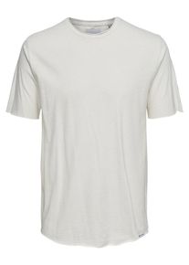 Only & Sons Only & Sons, Herren T-Shirt, Wei&szlig;