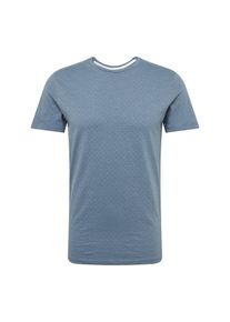 Selected Homme, Herren T-Shirt 'SHHKRIS AOP SS O-NECK', Rauchblau