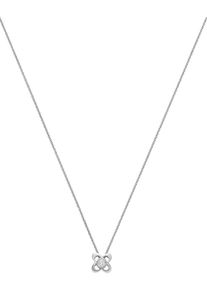 Christ, Damen Kette '87494683', Silber / Transparent