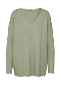 EDITED, Damen Pullover 'Akira', Grün / Khaki