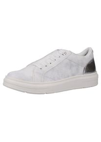 s.Oliver RED LABEL, Damen Sneaker, Silber / Wei&szlig;