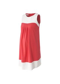 Bebefield, Damen Kleid 'Gabrielle', Koralle / Wei&szlig;