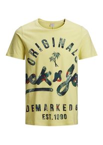 Jack & Jones JACK & JONES, Herren T-Shirt, Hellgelb / Hellgr&uuml;n / Dunkelgr&uuml;n
