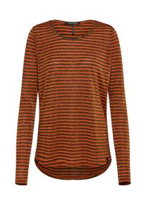 Scotch & Soda SCOTCH & SODA, Damen Longsleeve, Orange / Schwarz