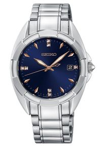 Seiko, Damen Uhr 'SKK889P1', Navy / Bronze / Silber