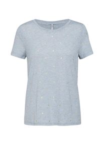 Only, Damen Jerseyshirt 'ISABELLA', Gold / Graumeliert