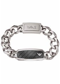 Emporio Armani, Herren Armband 'EGS1688040', Silber