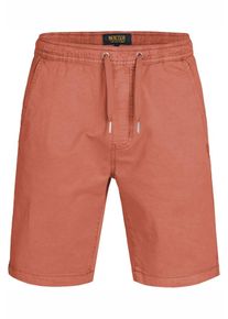 INDICODE JEANS, Herren Shorts 'Kelowna', Koralle